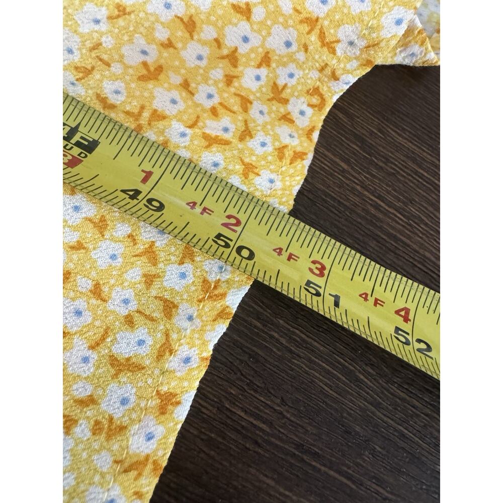 Faithfull The Brand Midi Dress Women’s Medium Floral Yellow Ari - Picture 10 of 14